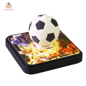 Welcomehome 2025 Creative Desk Calendar with LED Light and Pen Holder 3D Calendar Paper Carving Art Memo Pad Notepad Novelty Gift