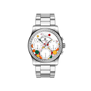 Womens Quartz Watch Luxury Stainless Steel Band With Diamond Rhinestone Fashion Gift Quality Women Watches