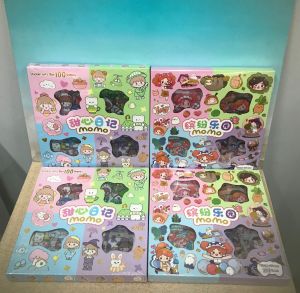 STICKER MOMO BAHAN PVC ANTI AIR / STIKER BOX