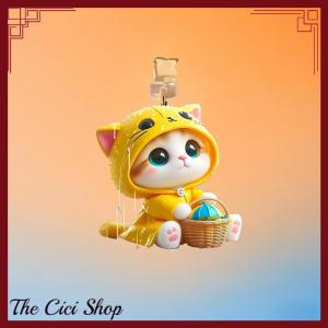 [The Cici Shop] Mobile Phone Dust Plug Pendan Cute Cat Dog Shamrock Decoration Hanging Pendant For IPhone Type-C Charging Port Anti-Dust Plug