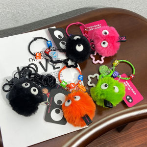 Lovely Plush Cat Keychain Fluffy Doll Toy Pendant Keyring for Women Girls Bag Ornaments Car Key Holder Accessories Jewelry Gift