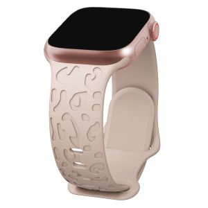 Dây đeo in da báo dây đeo iWatch khắc silicon cho Apple đồng hồ siêu 2/siêu dây đeo 49mm 45mm 44mm 42mm 41mm 40mm 38mm cho Apple Đồng hồ loạt 9 8 7 6 5 4 3 2 1 SE2 SE SE 3/ultra 3