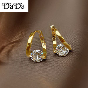 emas bangkok original cop 916 malaysia anting2 emas womens round face zircon Opal haute couture jewelry girlfriends gift 耳环 生日礼物