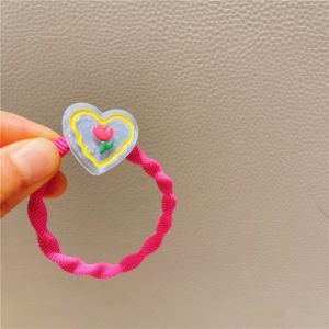 Chun cột tóc dây cột tóc họa tiết silicon tinh nghịch