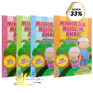 SET BUKU MINHAJUL MUSLIM ANAK - 4 Seri - Pustaka Arafah
