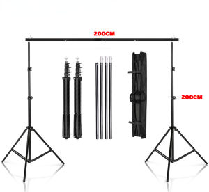 200cm x 200cm Photographic Video Studio Adjustable Background Support System Bracket