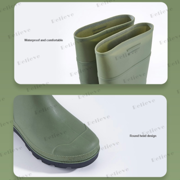 New%20Matte%20Rain%20protective%20korean%20fashion%20thick%20material%20no%20holes%20men/women%20shoes%20construction%20worker%20rain%20boots%20waterproof%20pang%20ki%20heavy%20duty%20bota%20for%20men%20/adult%20BELIEVE%20-%20Image%205