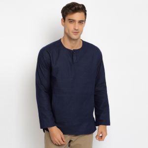 Baju Koko Pria Taka - Toraformen Kemeja Kurta Polos Katun Premium