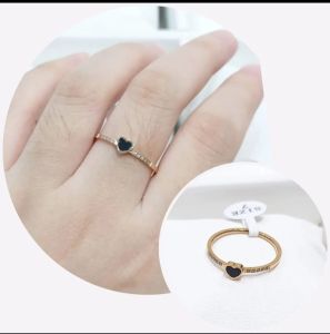 CINCIN WANITA ASLI TITANIUM WARNA ROSE GOLD / AKSESORIS WANITA ASLI TITANIUM / PERHIASAN FASHION ASLI TITANIUM ♥ GIRLIE ACC ♥