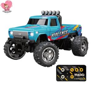 1/64 Remote Control Car All Terrain Off-Road Monster Truck Remote Control Truck Christmas Birthday Gift for Kids
