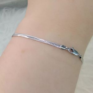 La Vienne - Nageen - Gelang Rantai Tangan Titanium Wanita Anti Karat - Perhiasan Perempuan Elegan Mewah
