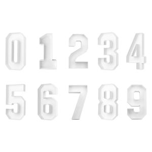 ELITEDEALSHUB 91.5CM 3D Balloon Frame Three-dimensional Digital Numbers 0-9 Balloon Number Box Room Decoration Large Size 3D Standee Birthday Party