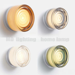 Modern LED Wall Lamp Living Room Amber Jelly Decor Wall Sconces Corridor Study Dining Room Home Decoration entrance light nordic
