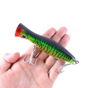 Suke 13cm 43g Hard Lure Big Popper Lure 6 Colors Top Water Fishing Lures Popper Crankbait Minnow  In Manila