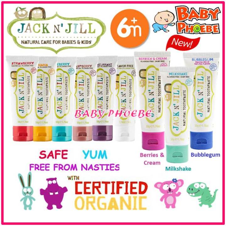 Jack N Jill Natural Baby Toothpaste 50g 1pc Baby Phoebe Gigi Ubat Jack n jill natural baby toothpaste 50g 1pc baby phoebe gigi ubat