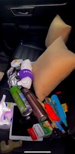 Car Seat Storage Touch Tablet Holder Car Back Seat Car Back Storage Bag Organizer Auto Seat Back Storage Bag with Touch Screen Tablet Holder Waterproof High Capacity Easy to Clean