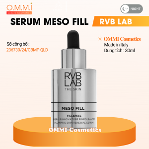 RVB LAB - Serum Meso Fill giúp tái tạo da trẻ hóa da trắng da (30ml) | OMMI Cosmetics