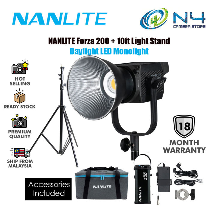 NANLITE Projecteur de studio Forza 300B II Bi-Color - Foto Erhardt