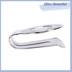 Ditur Đánh dấu bóng golf với kẹp Mũ Golf Phụ kiện đánh dấu golf bằng hợp kim nam châm