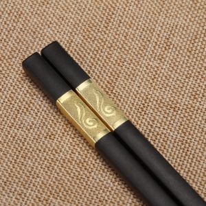 10Pair Kitchen Household Hotel High-grade Chopsticks Non-slip High Temperature Disinfection Chopsticks