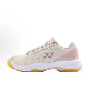 YONEX anti-skid wear-resistant breathable low cut badminton shoes womens beige pink