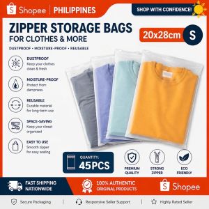 30pcs Reusable Frosted Matte Zipper bag plastic Waterproof Travel Bags Packing for Clothes UnderwearFast Shipping