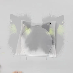 ชุดที่คาดศีรษะผ้ากำมะหยี่หูสุนัขจิ้งจอกแฟชั่นหูฟังปรับขนาดได้สำหรับชุดปาร์ตี้และสวมใส่ในชีวิตประจำวัน