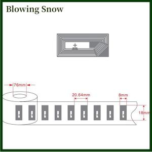 Blowing 10 miếng dán ntag213 NFC chip lập trình RFID ISO 14443a 13.56MHz thông dụng
