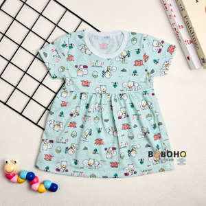 BOBOHO - DRESS MOTIF TUPAI ANAK PEREMPUAN LOKAL CANTIK / DRESS BAYI LUCU MOTIF TUPAI GAYA SANTAI