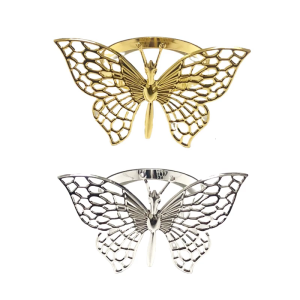 Set Of 12 Beautiful Butterfly Napkin Rings For Upscales Dining Experiences And Event Decorations Quality Iron Decors