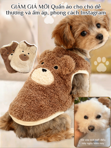 quần áo động vật giúp giữ ấm quần áo thú cưng thiết kế độc đáo giữ nhiệt tốt sự ấm áp và an toàn