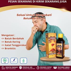 Obat Batuk Berdahak Penghilang Dahak Di TenggorokanPenghilang Lendir Di Paru-Paru Batuk Berdarah Bronkitis Dengan Kurmaqu GMJ