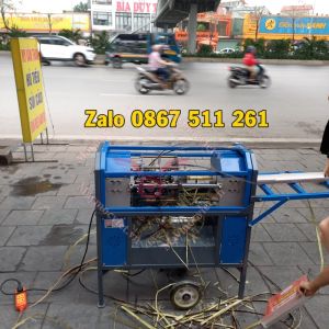 Máy dóc vỏ cây mía tươi