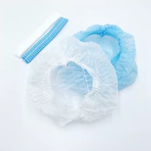 Mũ chùm đầu y tế 100 cái/ túi nón còn sâu chùm đầu mũ y tế chất liệu giầy dặndùng cho y tế -AENEA
