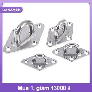 【CANAMEK】 1 chiếc Móc treo trần tường bằng thép không gỉ 304 M5 M6 M8 M10 đế mắt neo chịu tải nặng dùng cho thuyền yoga xích đu võng