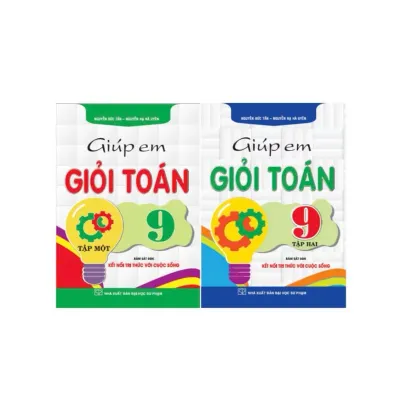 Sách - ( Combo 2 tập ) Giúp em giỏi toán 9(bám sát sgk kết nối tri thức với cuộc sống)