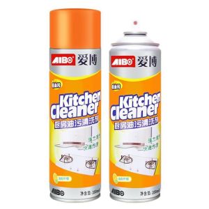 Bình xịt tẩy rửa nhà bếp bình xịt bọt tuyết tẩy rửa siêu sạch mầu cam kitchen cleaner nhà bếp 500ml