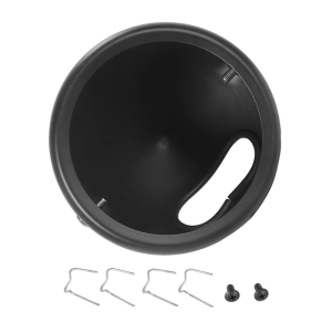 Easy installs Motorcycle Light Cover 5.75 Inch Retro Style Aluminum Shell Replacement Bike Modification Part for Bike