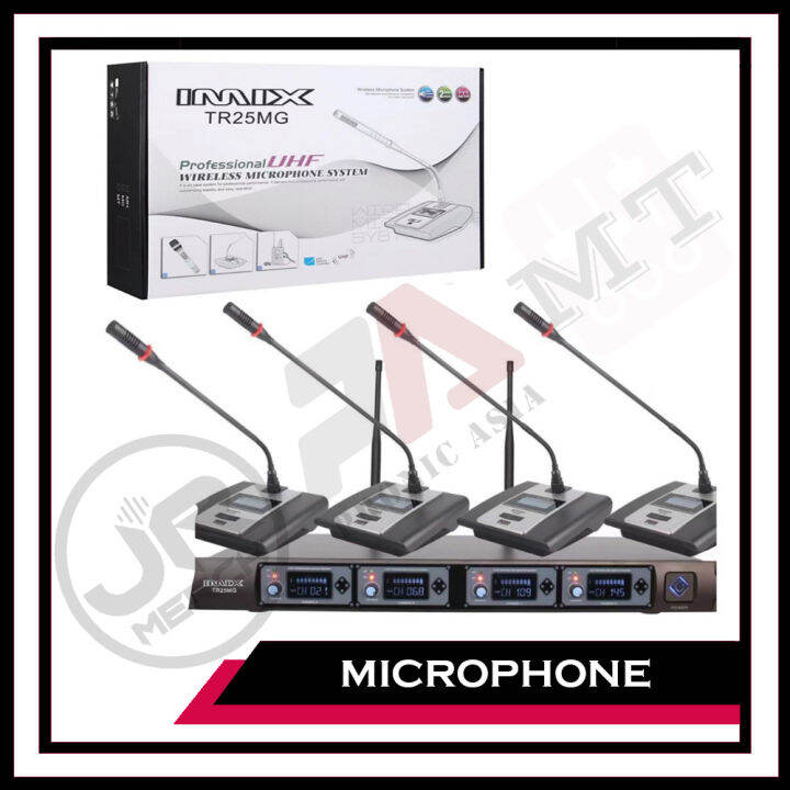 IMIX Trident TR25MG Professional Wireless Microphone System UHF