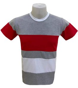 Palettes Mens T shirt T-shirts Tshirt Shirts Tops Trendy Stripes for men Tee #8105