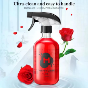 Rose scented toilet bowl cleaner Strong descaling and deodorizing Bathroom bathroom special