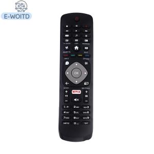 【E-WOITD】 อะไหล่รีโมทคอนโทรลสำหรับทีวีที่มี398GR08B HOF16H303GPD24 Netflix