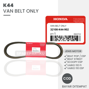 K44 VANBELT HONDA BEAT F1 ESP / BEAT STREET / BEAT POP / BEAT VARIO F1 ESP / FANBEL / PENBEL / PANBEL ONLY / V-BELT RUMAH ROLLER ASSY BIT F1 / KIPAS CVT / PAKET CVT BEAT ESP / SATU SET RUMAH ROLLER / KLEMAN ROLLER / ROLLER / BOSH BOS