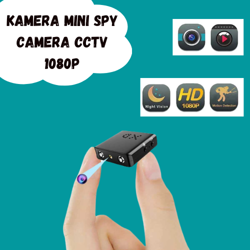 BEST SELLER XD Kamera Mini Spy Camera CCTV 1080P cctv mini jarak mjauh  lewat hp sambung ke hp wifi kecil tanpa kabel usb outdoor indoor set  tanpa