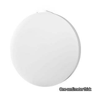 Anti-mold and antibacterial round cutting board kitchen household PE thickened knife board