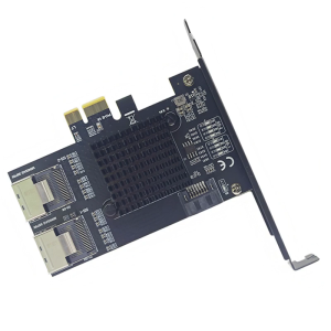 PCIE X1 to SFF-8087 Expansion Support 9 Port SATA3.0 6Gbps SFF8087 to PCIE Adapter Controller Accessories