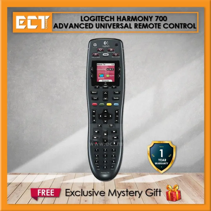 Logitech Harmony 700 Advanced Universal Remote Control | Lazada