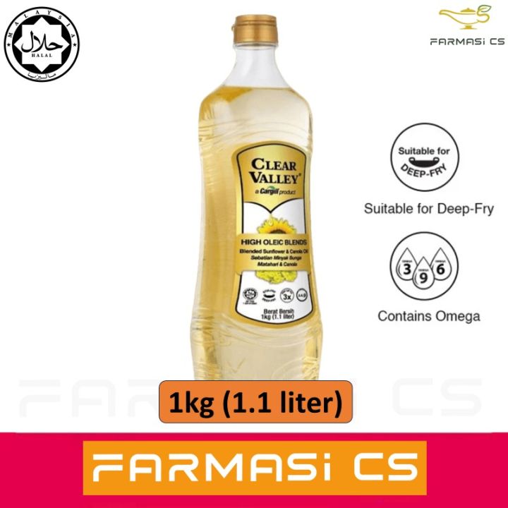 Clear Valley High Oleic Blends 1kg (1.1 liter) EXP03/2025 [ Blended