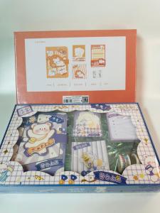 GiftBox Set 5in1 Tema Lazy Bear Buku Catatn Diary Book