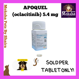 Apoquel 5.4mg Tablet for Dogs – Effective Itch Relief for Dogs